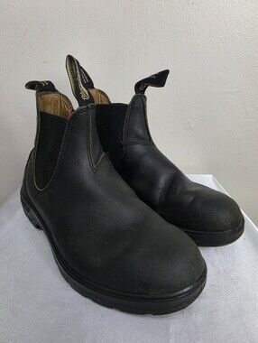 Blundstone Black Chelsea Leather  Boots
